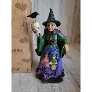 Jim Shore Stay‎ for a spell 4041137 Halloween witch decor